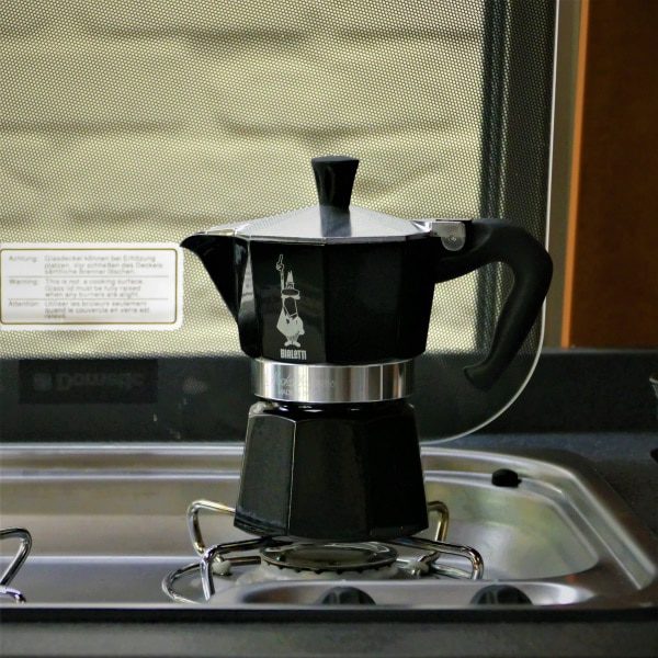 Bialetti Moka Express Black – Moka-Pot in Schwarz