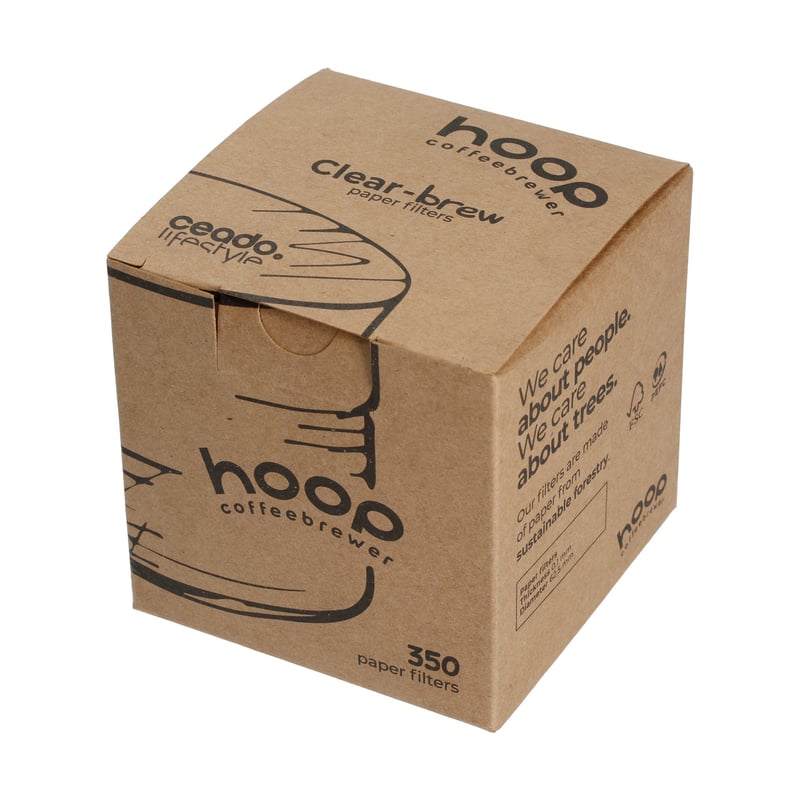 Ceado Hoop Papier-Filter – 350 Stück
