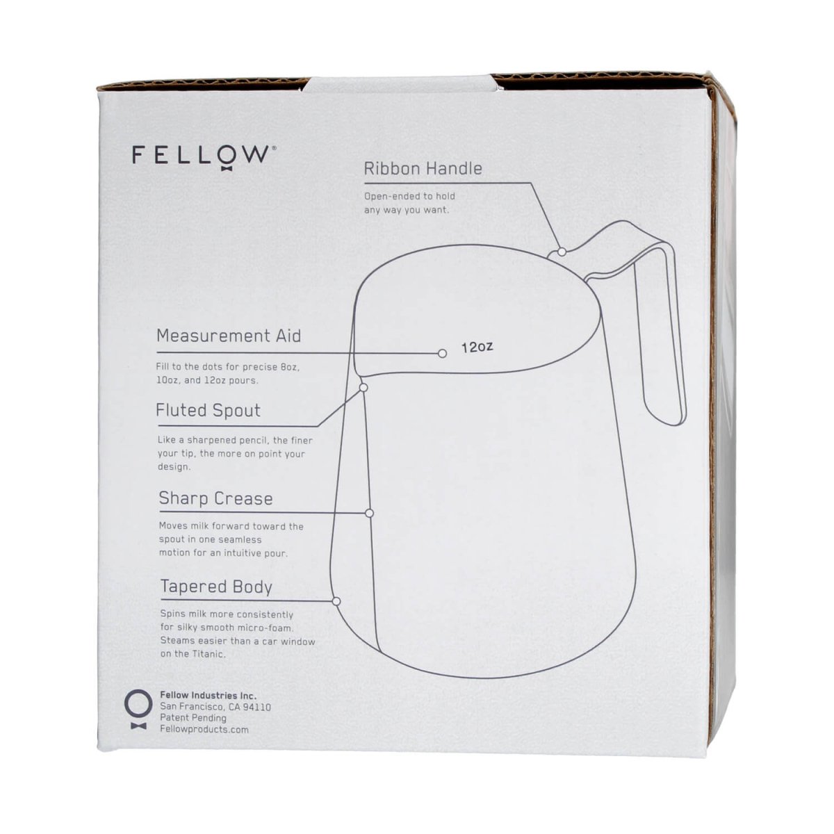 Fellow Eddy Milchkännchen – Präzisions-Werkzeug für Latte Art