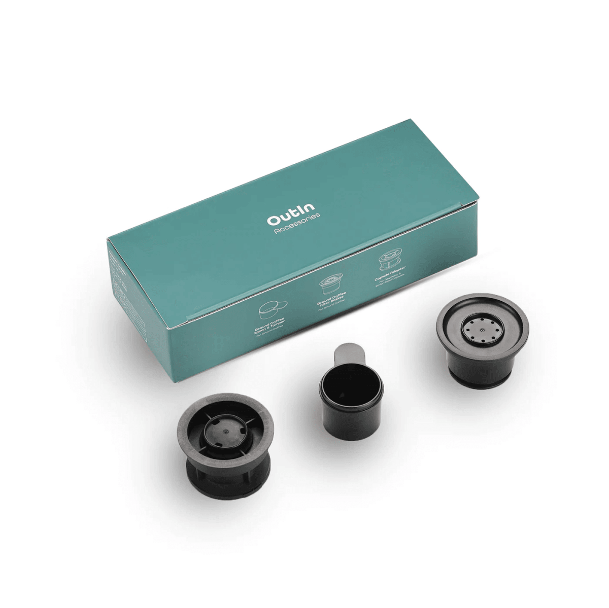 Outin Nano Adapter-Kit – NS-Kapsel & Pulver-Adapter für die Nano