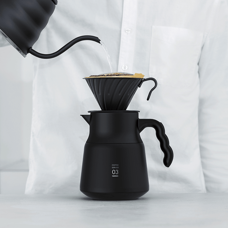 Hario V60 Isolierter Edelstahl-Server PLUS 800 ml