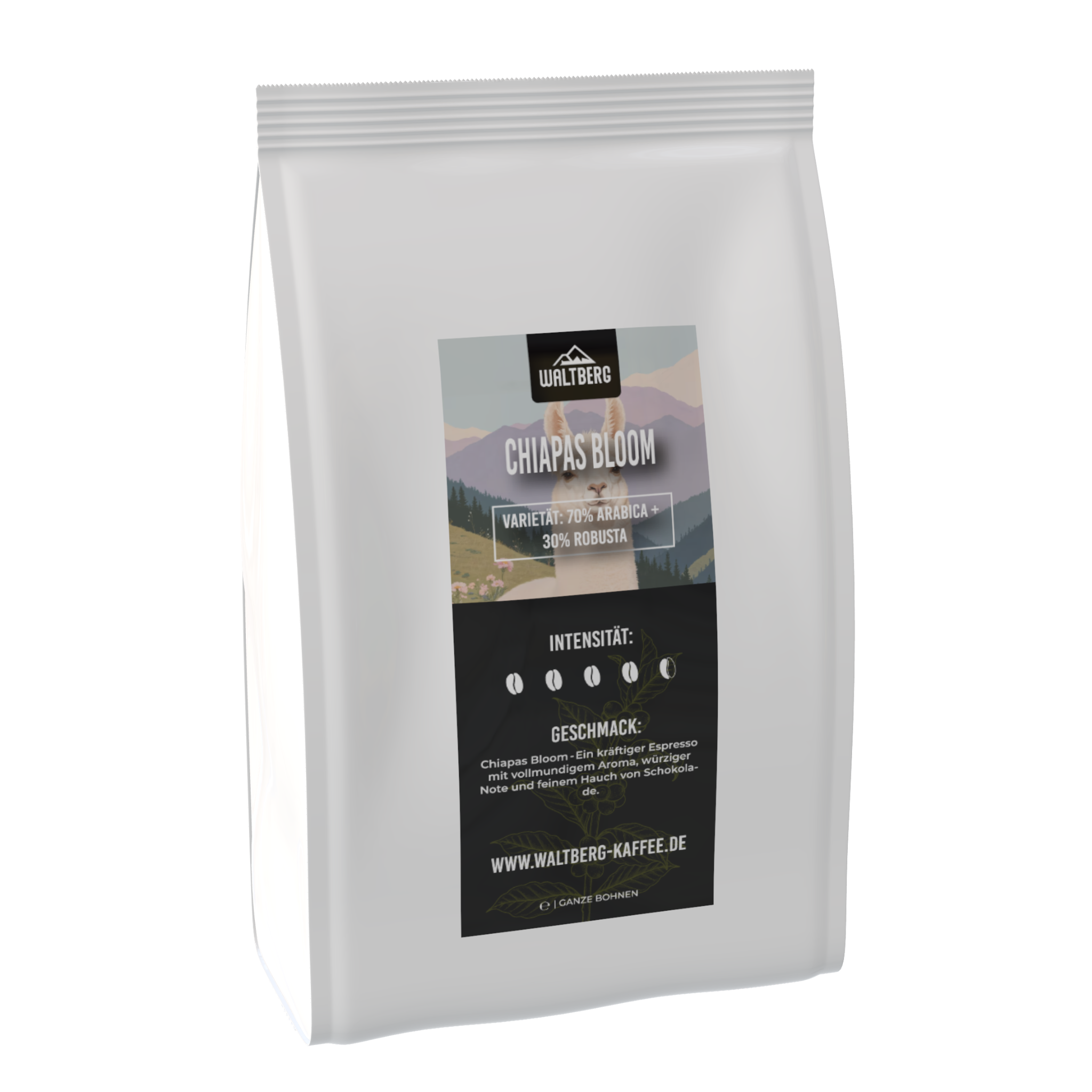 Waltberg Kaffee Produktbild Chiapas Bloom
