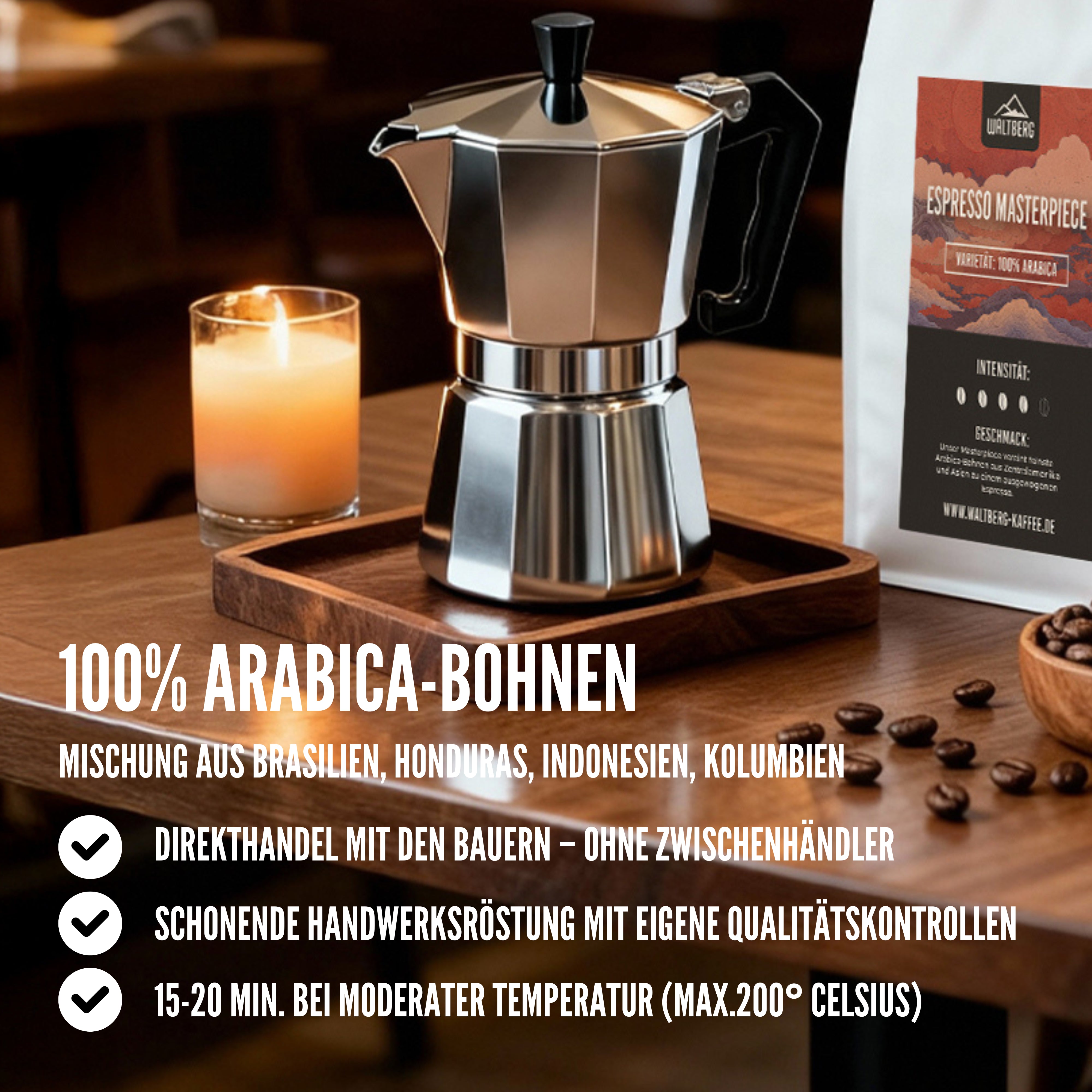 Espresso Masterpiece Beschreibung - Waltberg Kaffee
