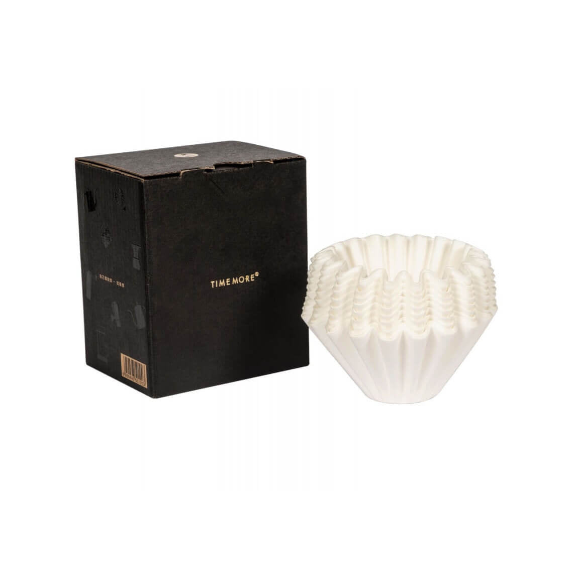 Timemore Japan Papierfilter V60-01 – 50er-Pack flach