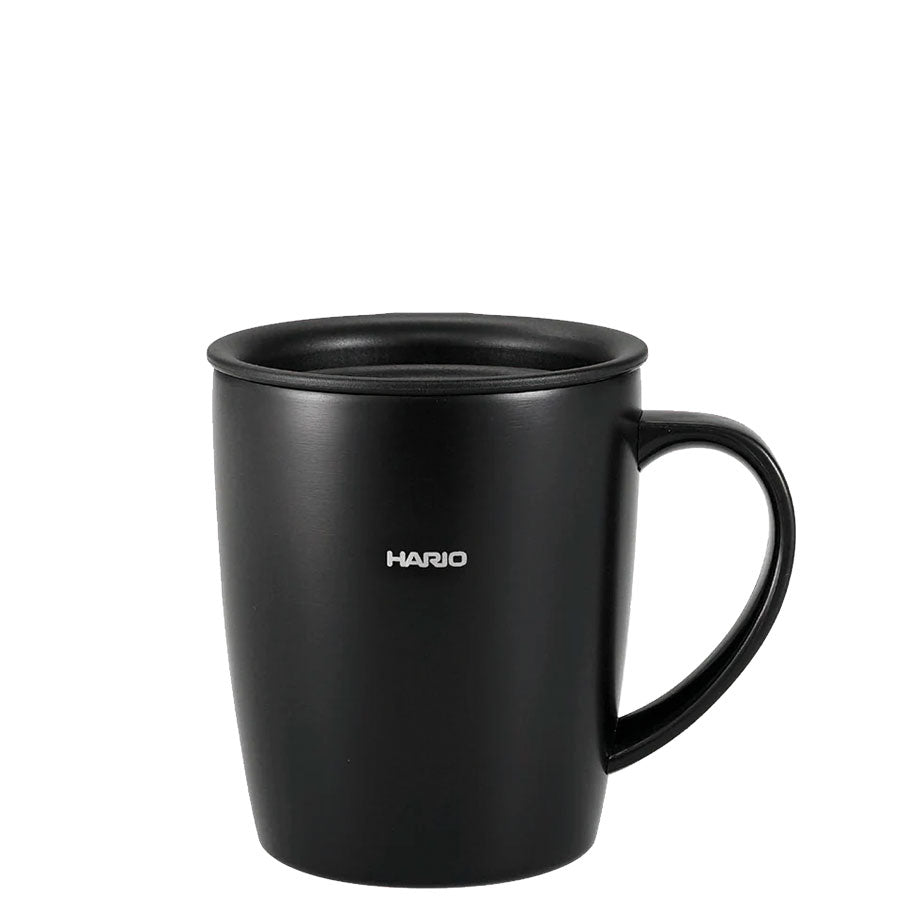 Hario Wärmespeicherbecher mit Deckel to go (300 ml) - Waltberg Kaffee