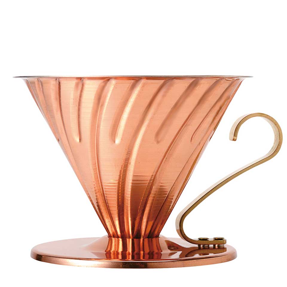 Hario V60 Copper Dripper 02 - Waltberg Kaffee