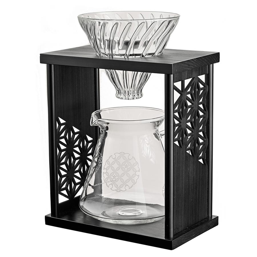 Hario AYA Series V60 Drip Stand-Set Asanoha - Waltberg Kaffee