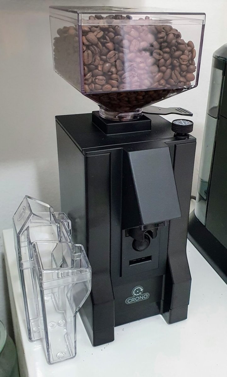 Eureka Mignon Crono 15BL Elektrische Mühle – Matt-Schwarz
