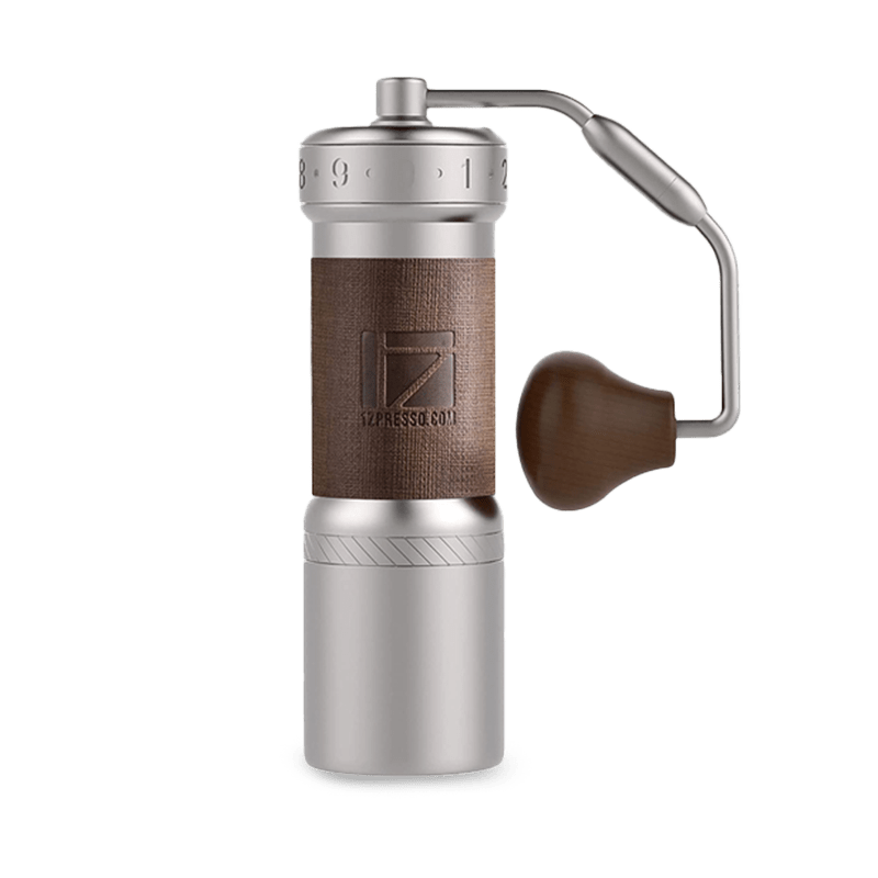 1Zpresso K-Ultra Handmühle – Silver & Iron Grey