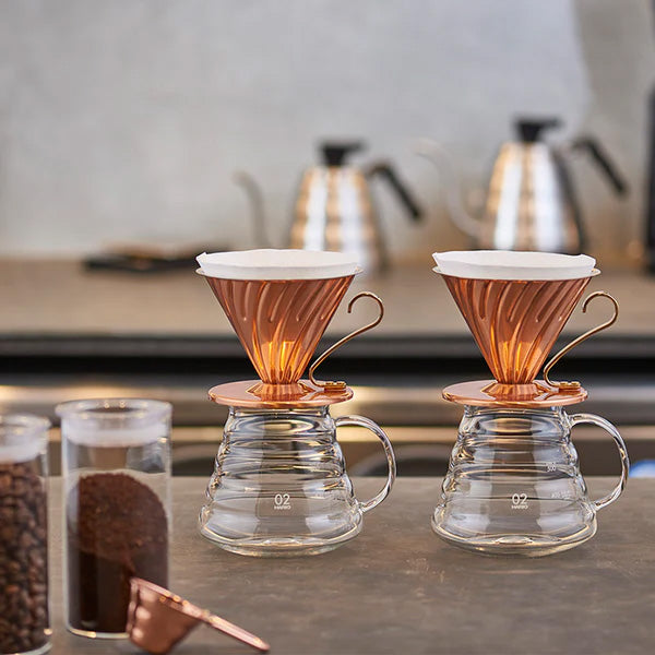 Hario V60 Copper Dripper 02 - Waltberg Kaffee