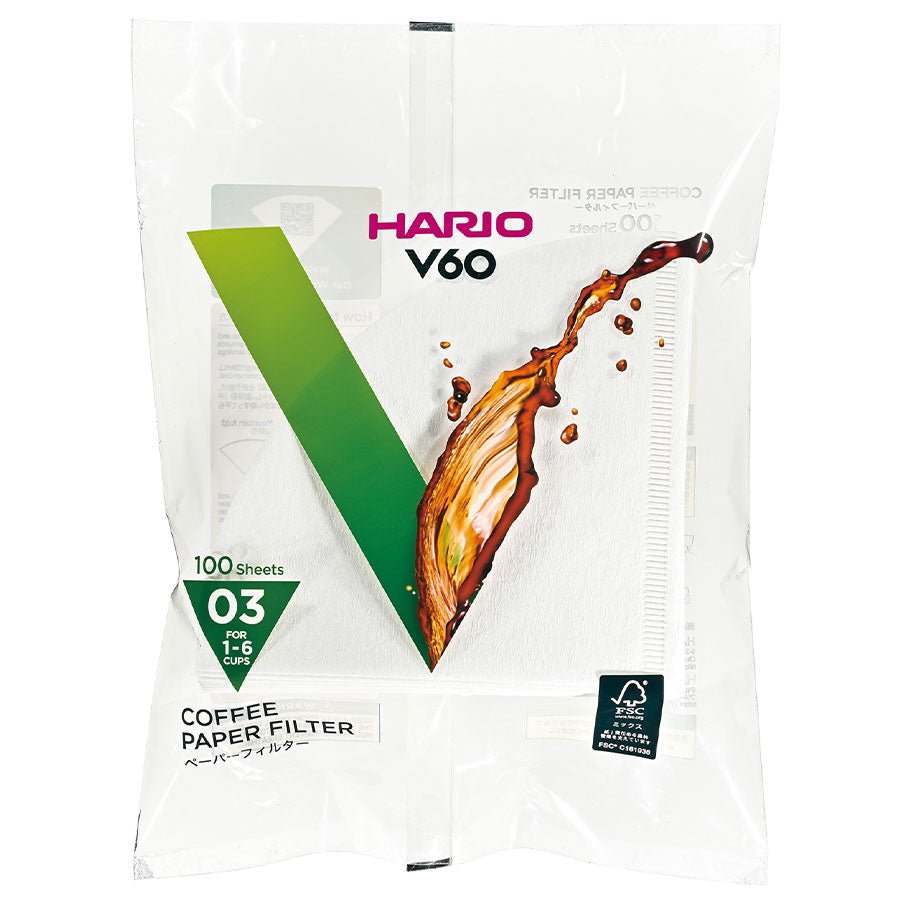 Hario V60 Papierfilter – Präzises Brewing für perfekten Pour-Over