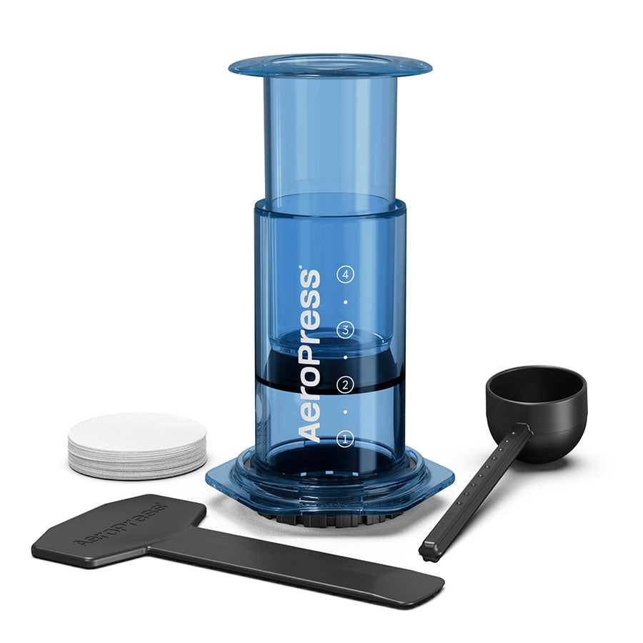 AeroPress Coffee Maker - Clear Blue - Kaffeezubehör