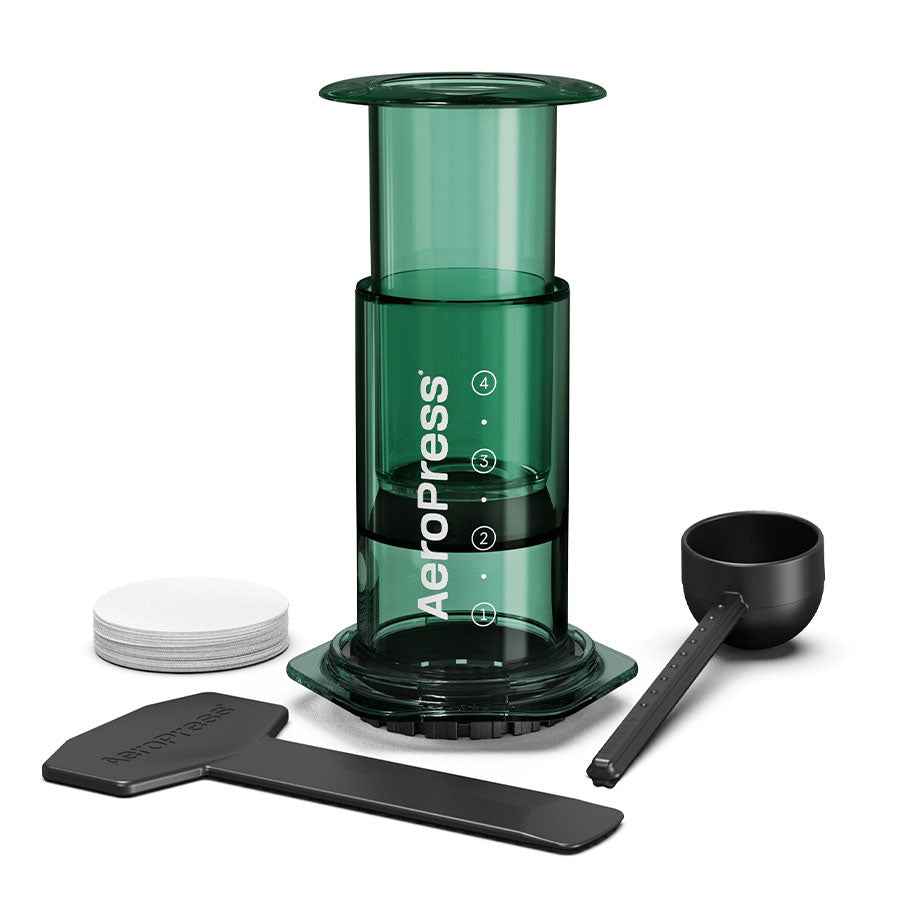 AeroPress Coffee Maker - Clear Green - Kaffeezubehör