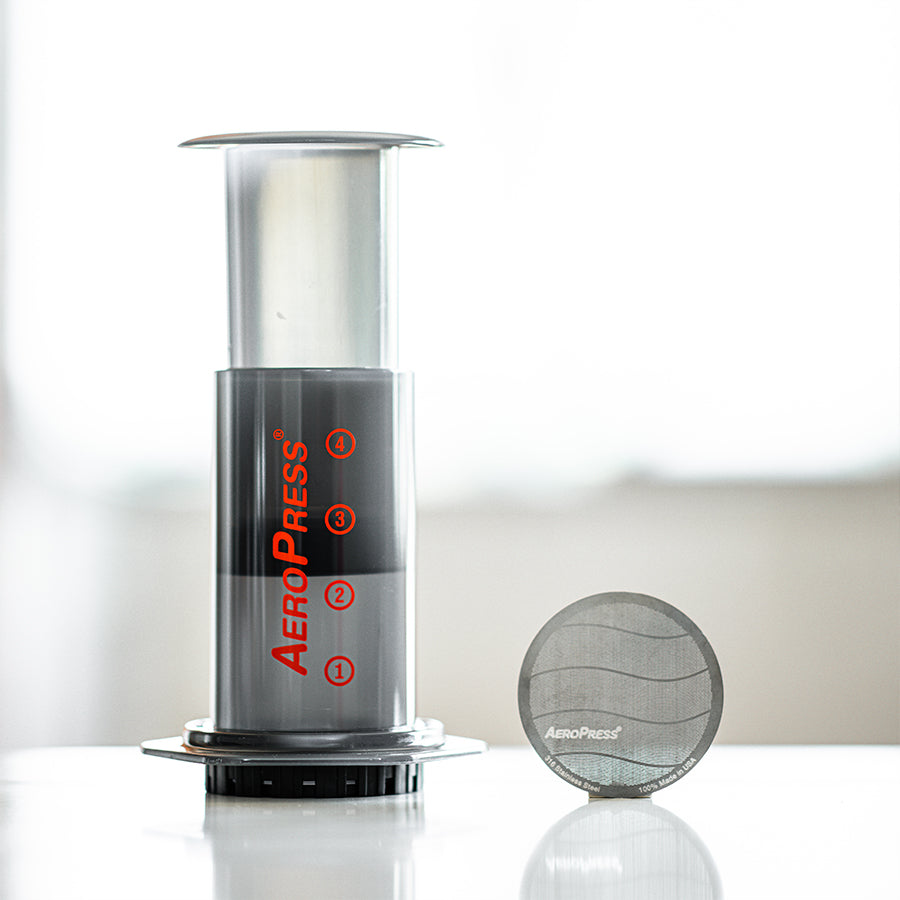 AeroPress Edelstahl-Mehrwegfilter - Kaffeezubehör