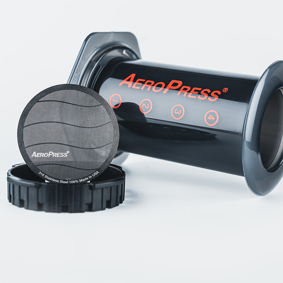 AeroPress Edelstahl-Mehrwegfilter - Kaffeezubehör