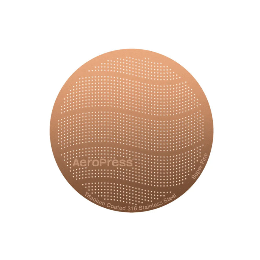 AeroPress Gold Tone Mehrwegfilter - Standard - Kaffeezubehör