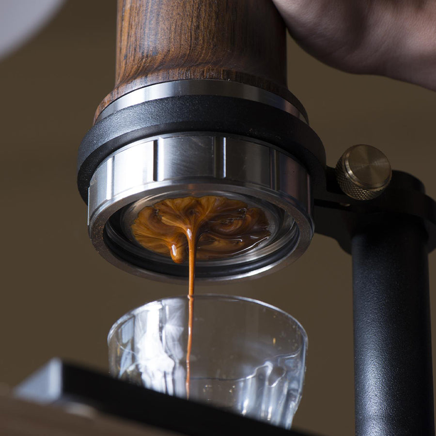 Aram Espresso Maker + Steel Support BROWNISH - Kaffeezubehör
