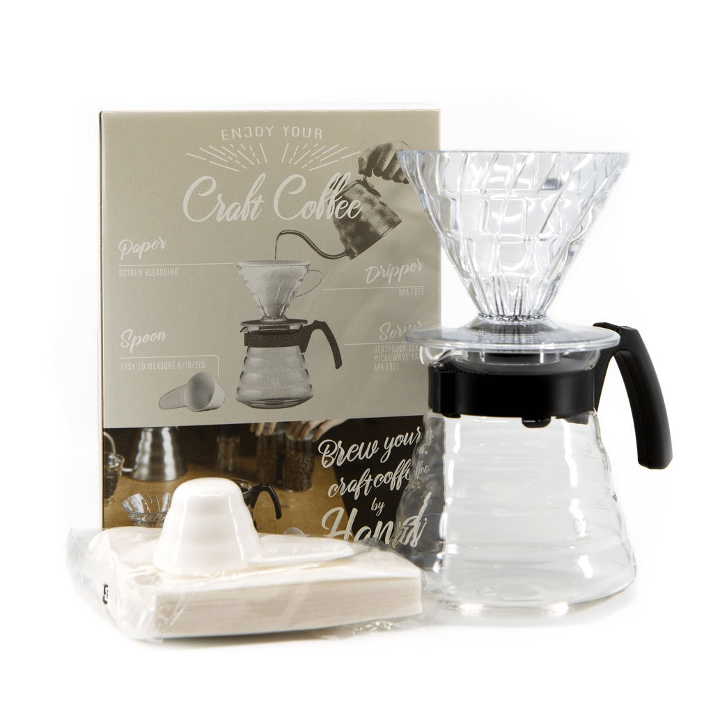 Hario V60-02 Pour-Over-Set – Komplettes Brüh-Set für Specialty Coffee