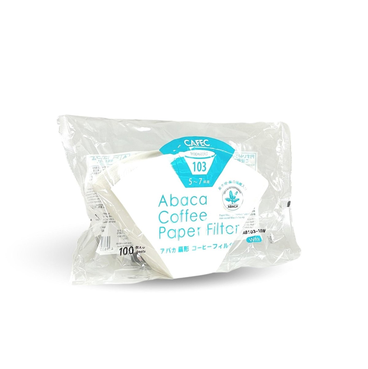CAFEC Abaca Trapez-Papier-Filter