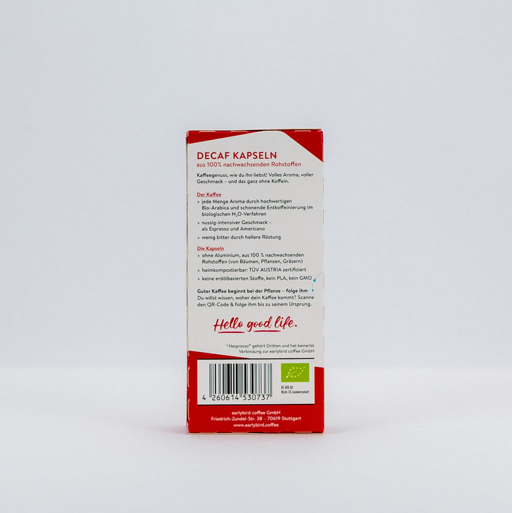 Bio Decaf Kaffeekapseln