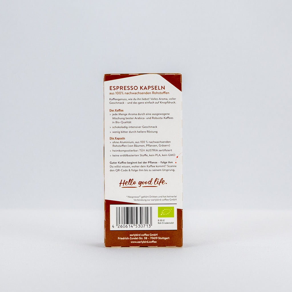 Bio Espresso Kaffeekapseln