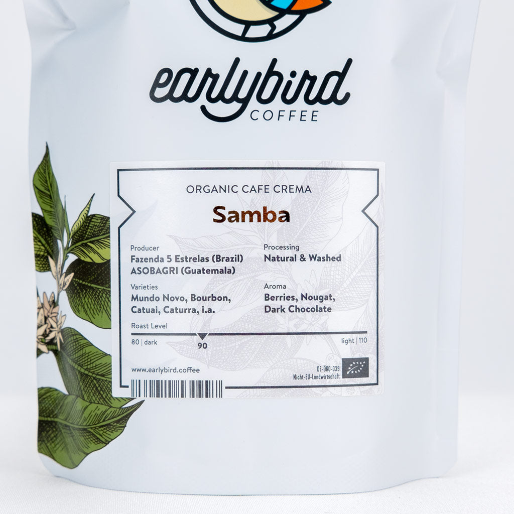 Bio Cafe Crema Samba – Special Edition 250g