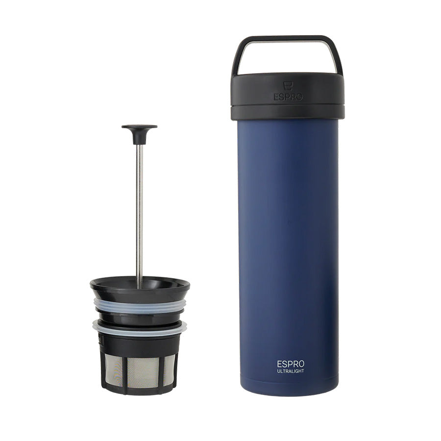 ESPRO P0 Ultralight Travel Coffee Press - Aegean Blue - Kaffeezubehör