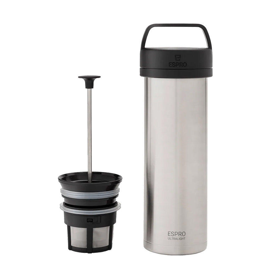 ESPRO P0 Ultralight Travel Coffee Press - Brushed - Kaffeezubehör