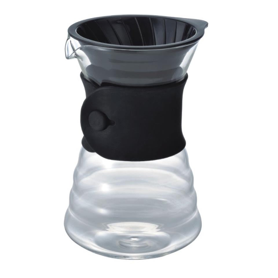 Hario V60 Drip Decanter 700ml - Schwarz - Kaffeezubehör