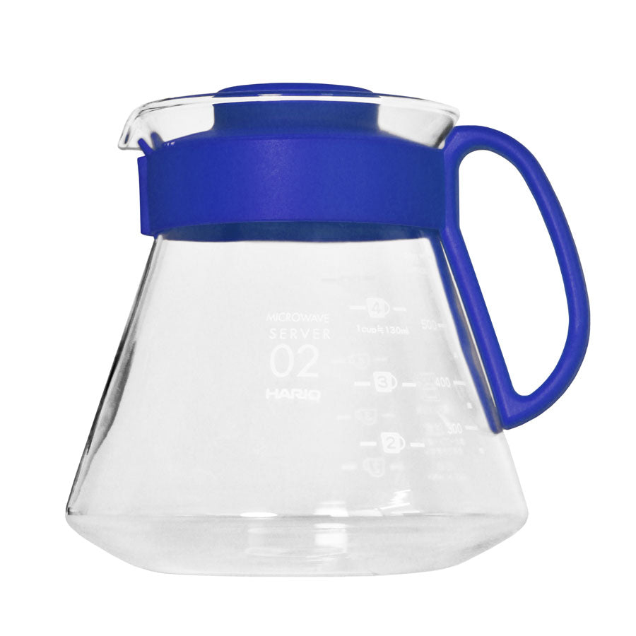 Hario V60 Range Server 600ml - Ocean Blue - Kaffeezubehör