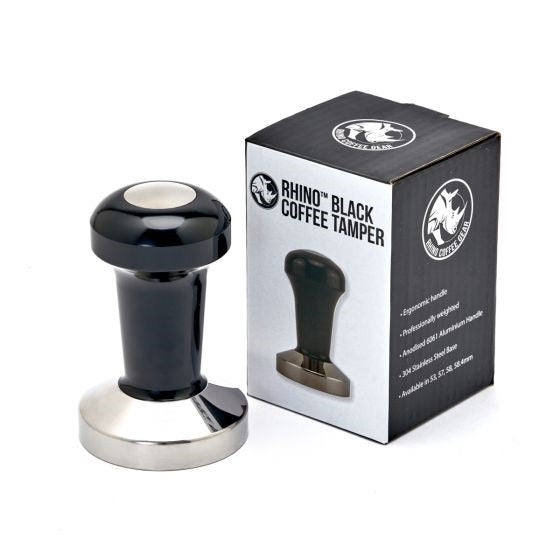 Rhino Coffee Gear Rhino Pro Black Tamper - Kaffeezubehör