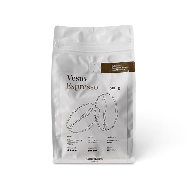 Vesuv Arabica & Robusta Espressobohnen