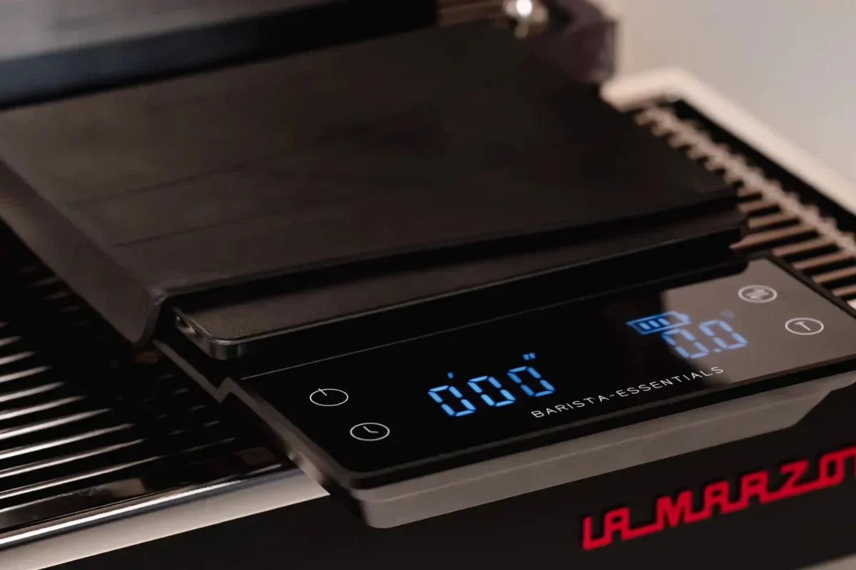 Barista Essentials Espresso Waage mit Timer im Test