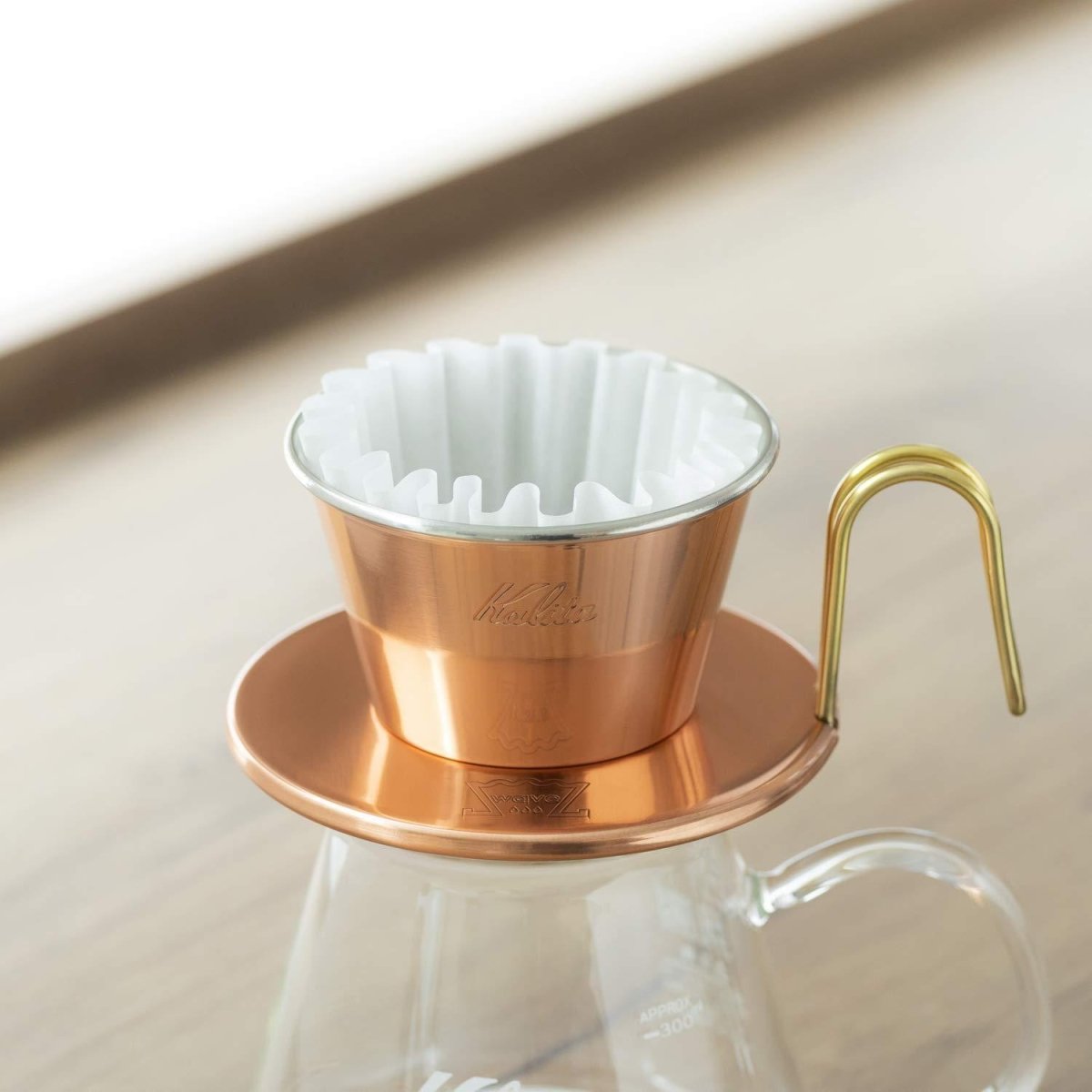 Kalita Wave Papierfilter – Flat-Bottom für gleichmäßige Extraktion
