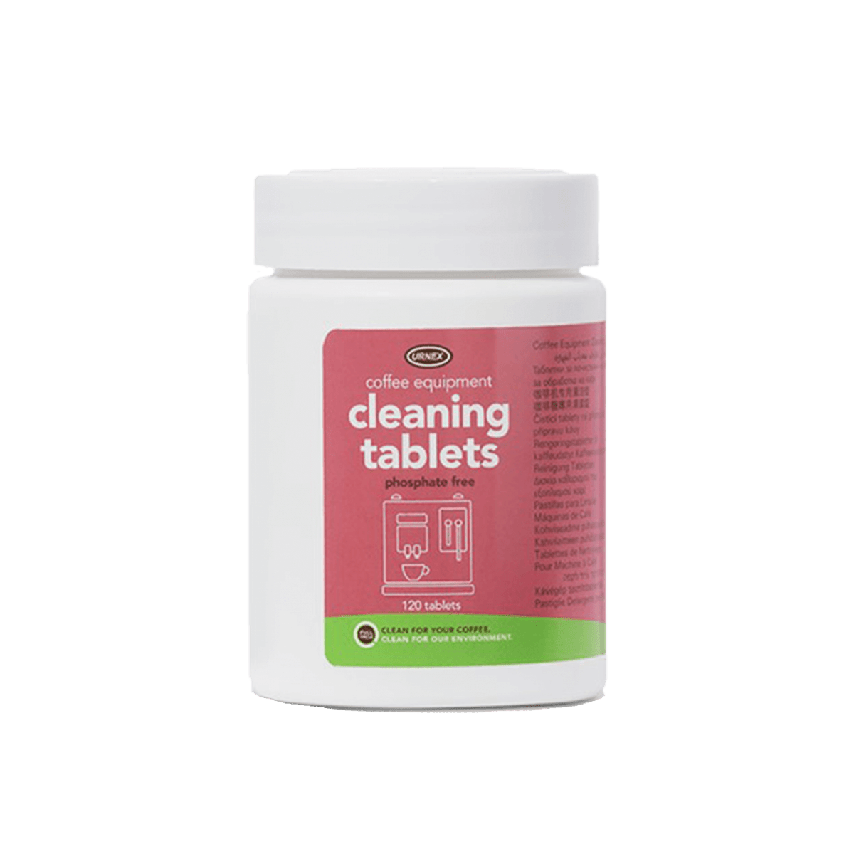 Urnex Full Circle Reinigungs-Tabletten – 156 g umwelt-freundlich