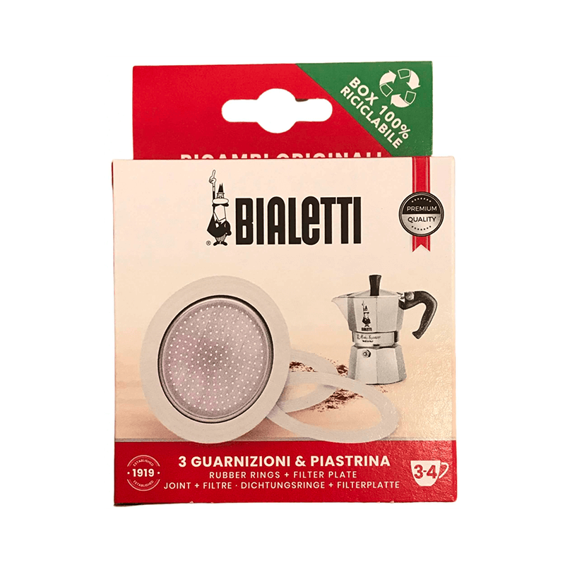 Ersatz-Dichtung für Bialetti Moka-Kanne – Verschiedene Größen