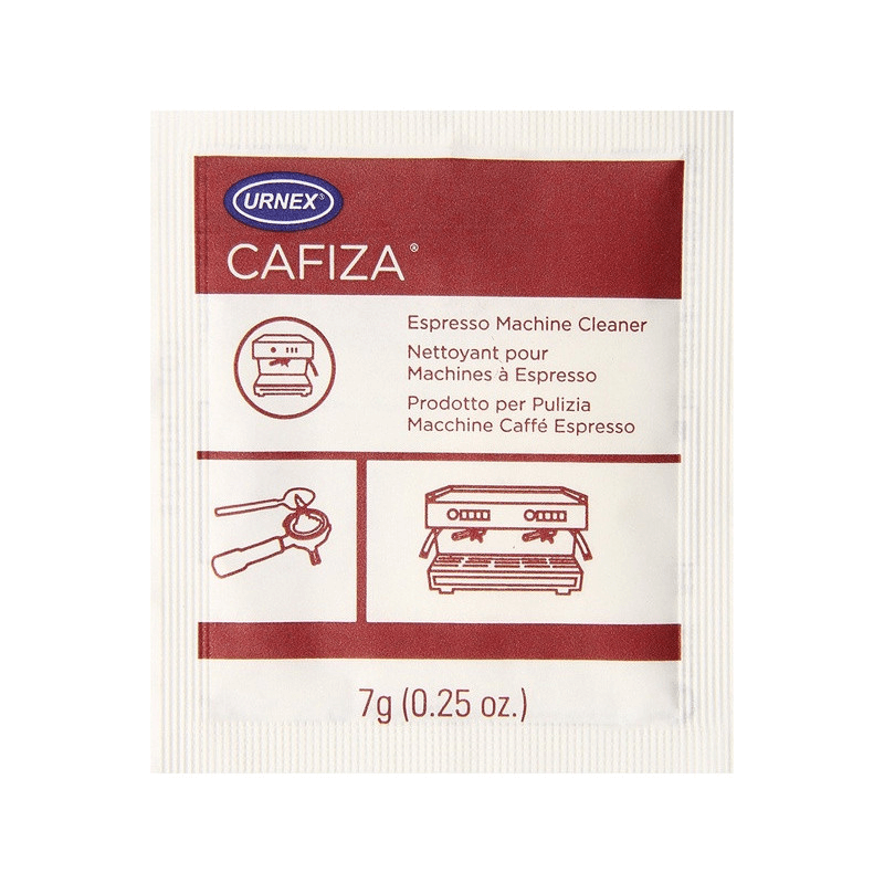 Urnex Cafiza Reinigungs-Mittel – 7-g-Beutel für Kaffee-Ausrüstung