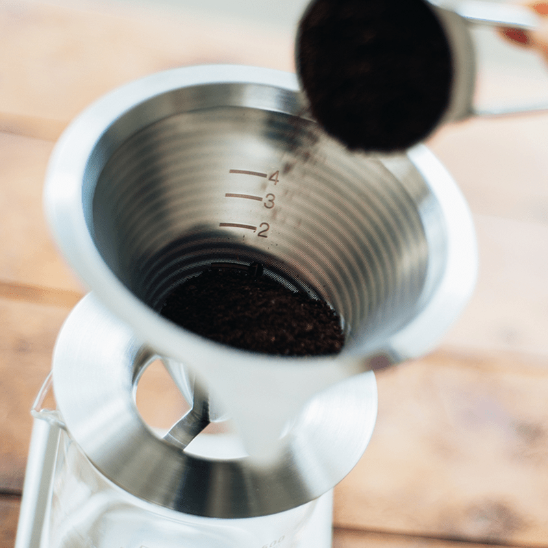 Hario V60-02 Doppel-Mesh-Metall-Dripper