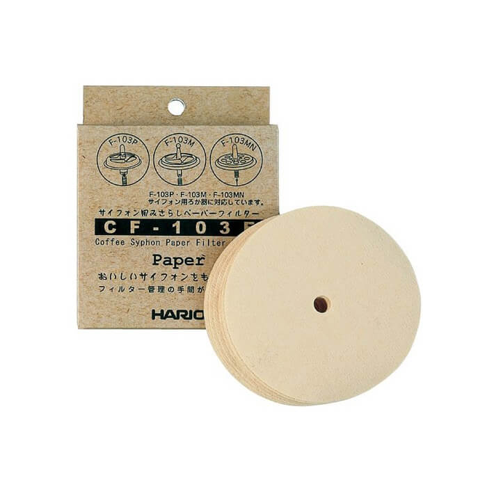 Hario Vacuum-Pot-Filter & Adapter – Baumwoll- & Papier-Optionen