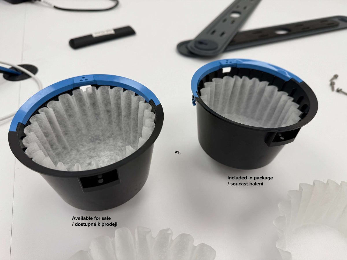 Fellow Papierfilter für Aiden Coffee Maker – Single-Brew-Kegel und Flat-Bottom-Batch-Brew