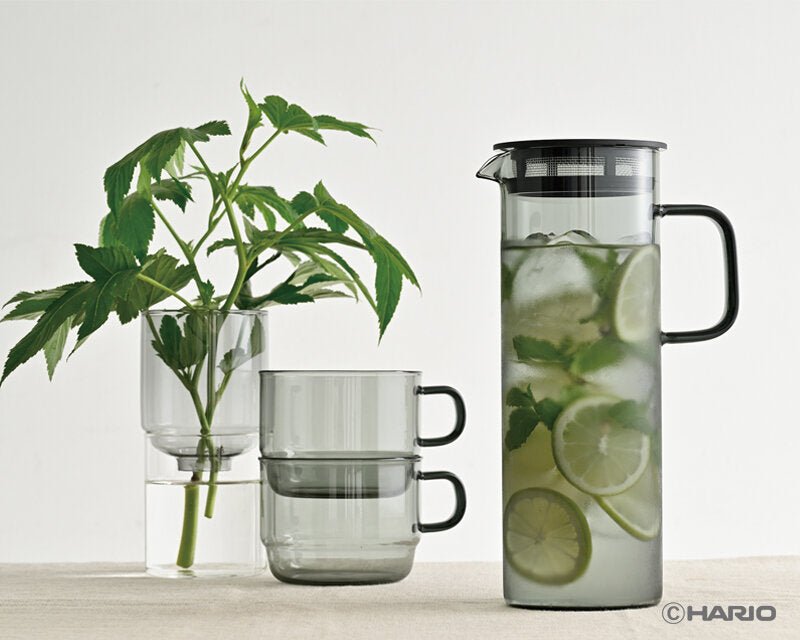 Hario Colors Stack-Becher – 300 ml hitze-fester Glas-Becher