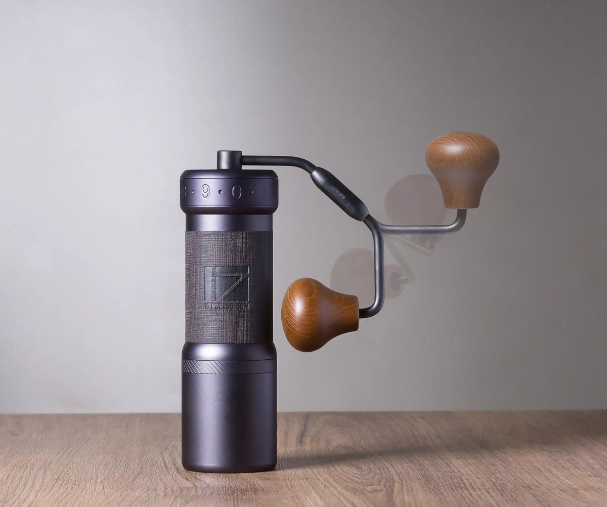 1Zpresso K-Ultra Handmühle – Silver & Iron Grey