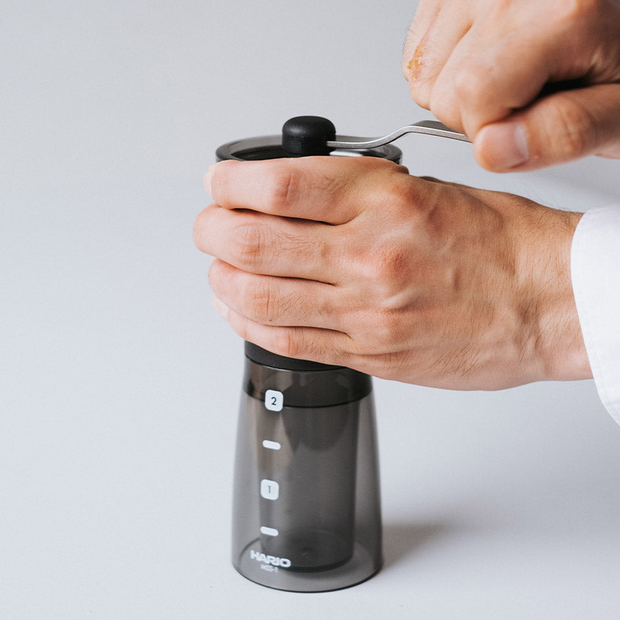 Hario Ceramic Coffee Mill Mini-Slim Plus
