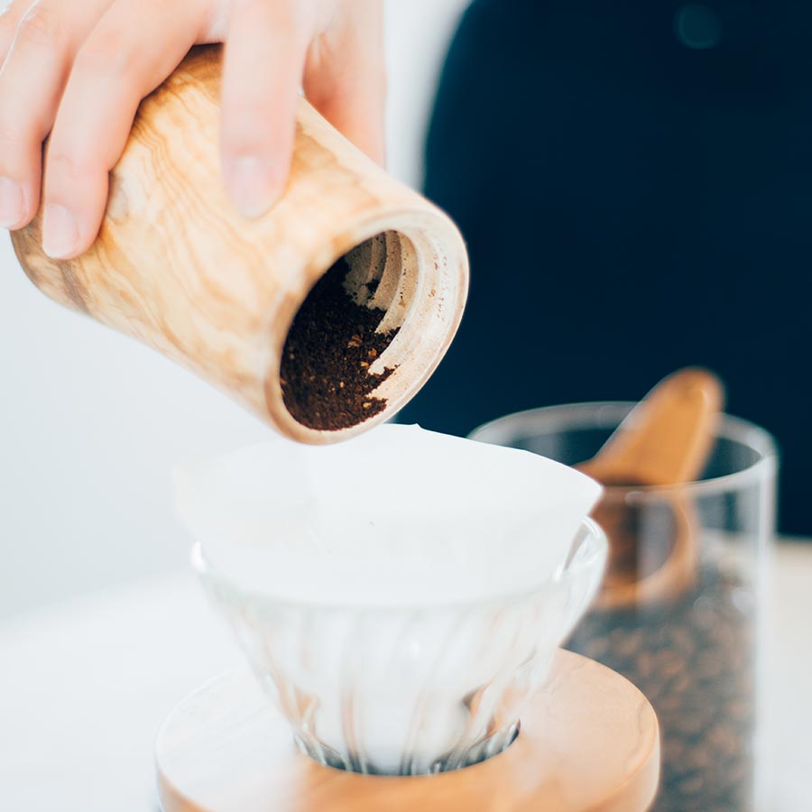 Hario Coffee Mill (Olivenholz)