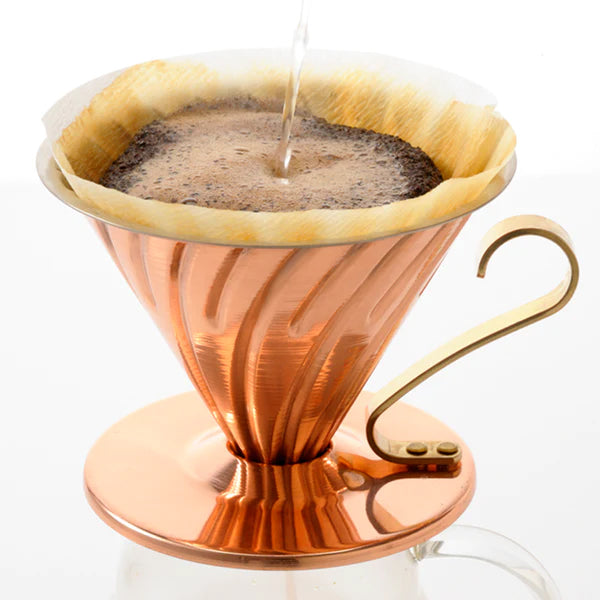 Hario V60 Copper Dripper 02 - Waltberg Kaffee