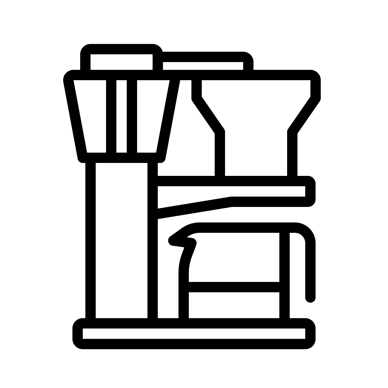 Filterkaffeemaschine Icon Waltberg Kaffee