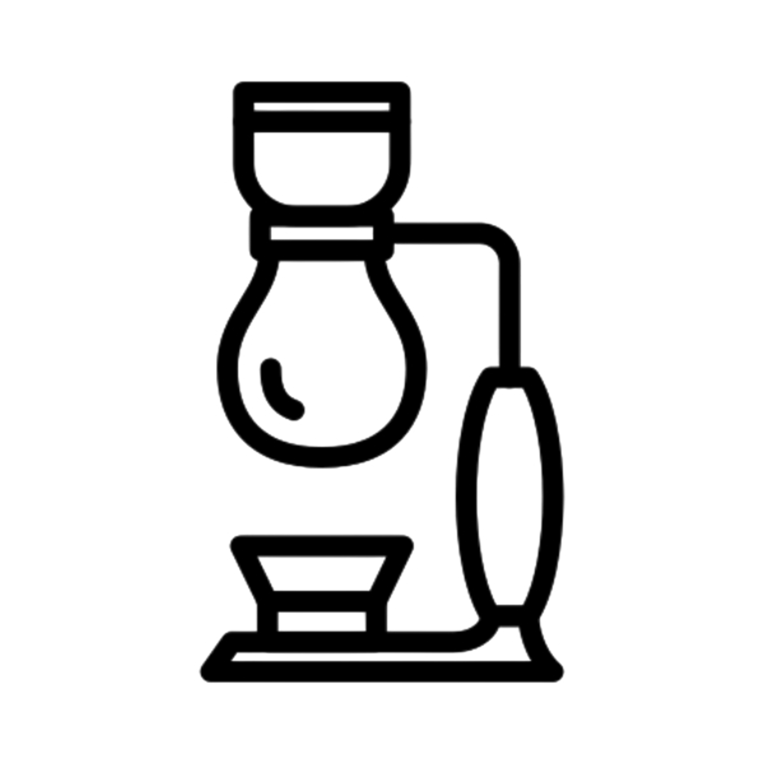 Siphon - Kaffeezubereitung