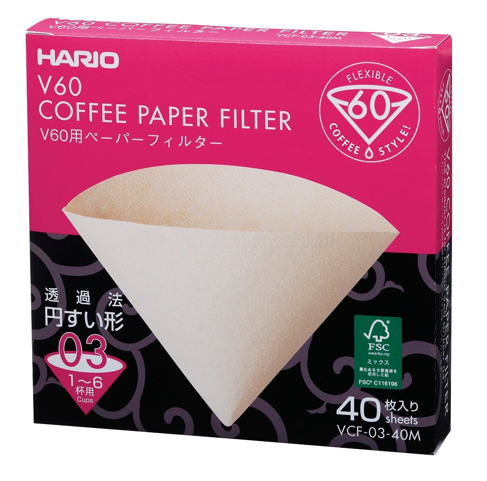 Hario V60 Papierfilter – Präzises Brewing für perfekten Pour-Over