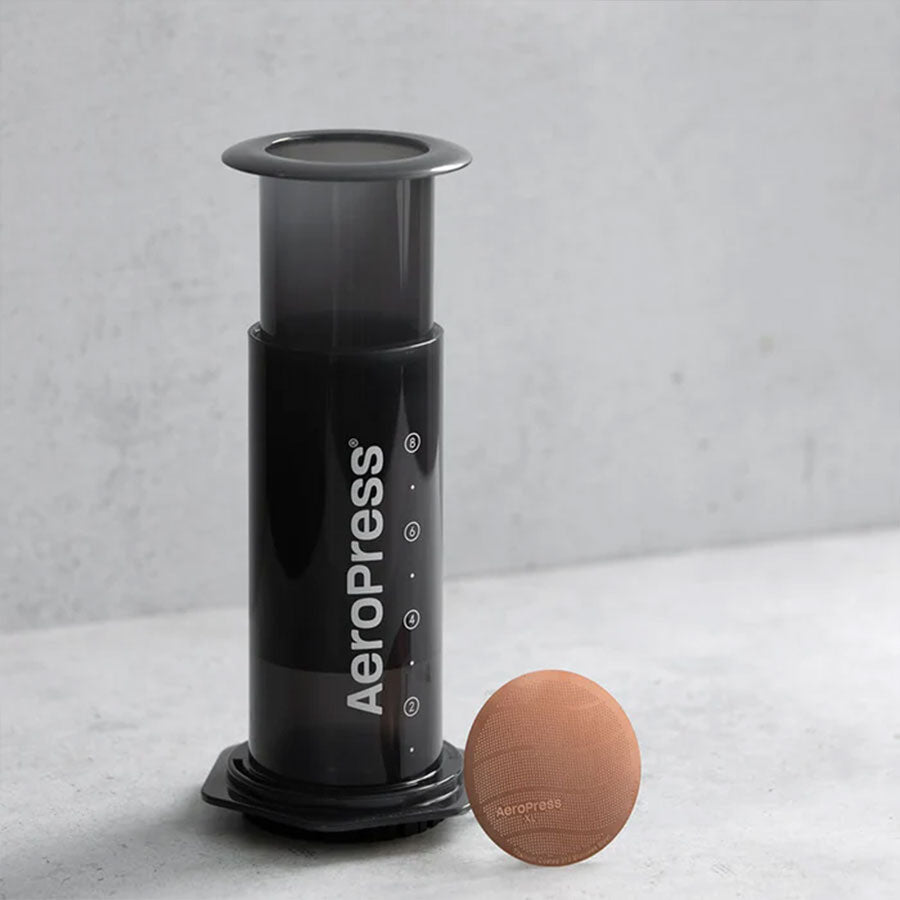 AeroPress Gold Tone Mehrwegfilter - Kaffeezubehör