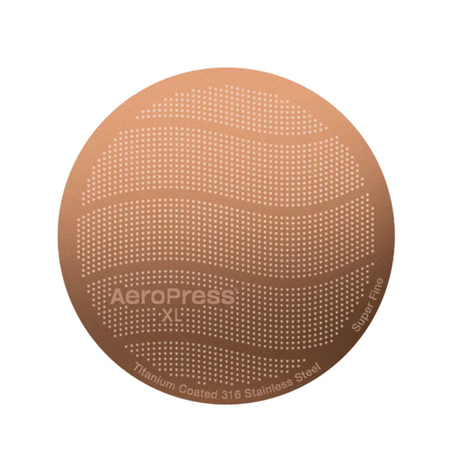 AeroPress Gold Tone Mehrwegfilter - XL - Kaffeezubehör